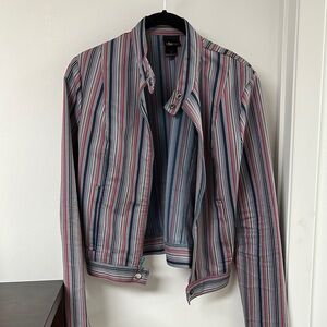 Tothemax M Striped Multicolor Jacket